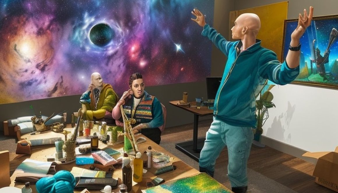 gonzo education and art brut in the studio